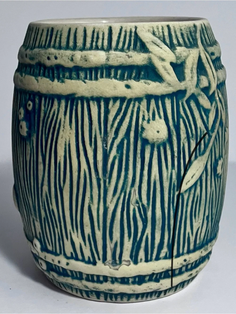DISNEYLAND Trader Sam’s RUM BARREL MUG / 4th Edition / RARE Tiki Bar COLLECTIBLE - Picture 3 of 10